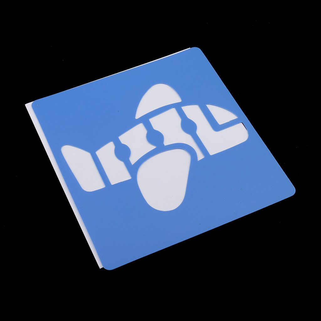 6pcs/set Plastic Drawing Templates Ruler Stencils for Kids Children Drawing Supplies