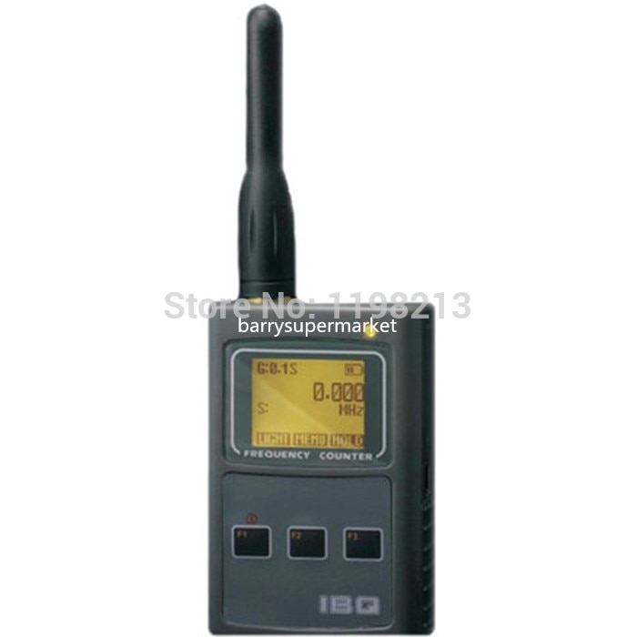 Upgraded Two Way Radio Frequency Counter IBQ102 Wide Test Range 10MHz-2600MHz Sensitive Portable Frequency Meter