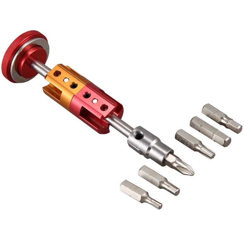 Fietsreparatiegereedschap mountainbike multitool fiets crank onzichtbare reparatieset draagbare kit  t25 sleutels set: Default Title