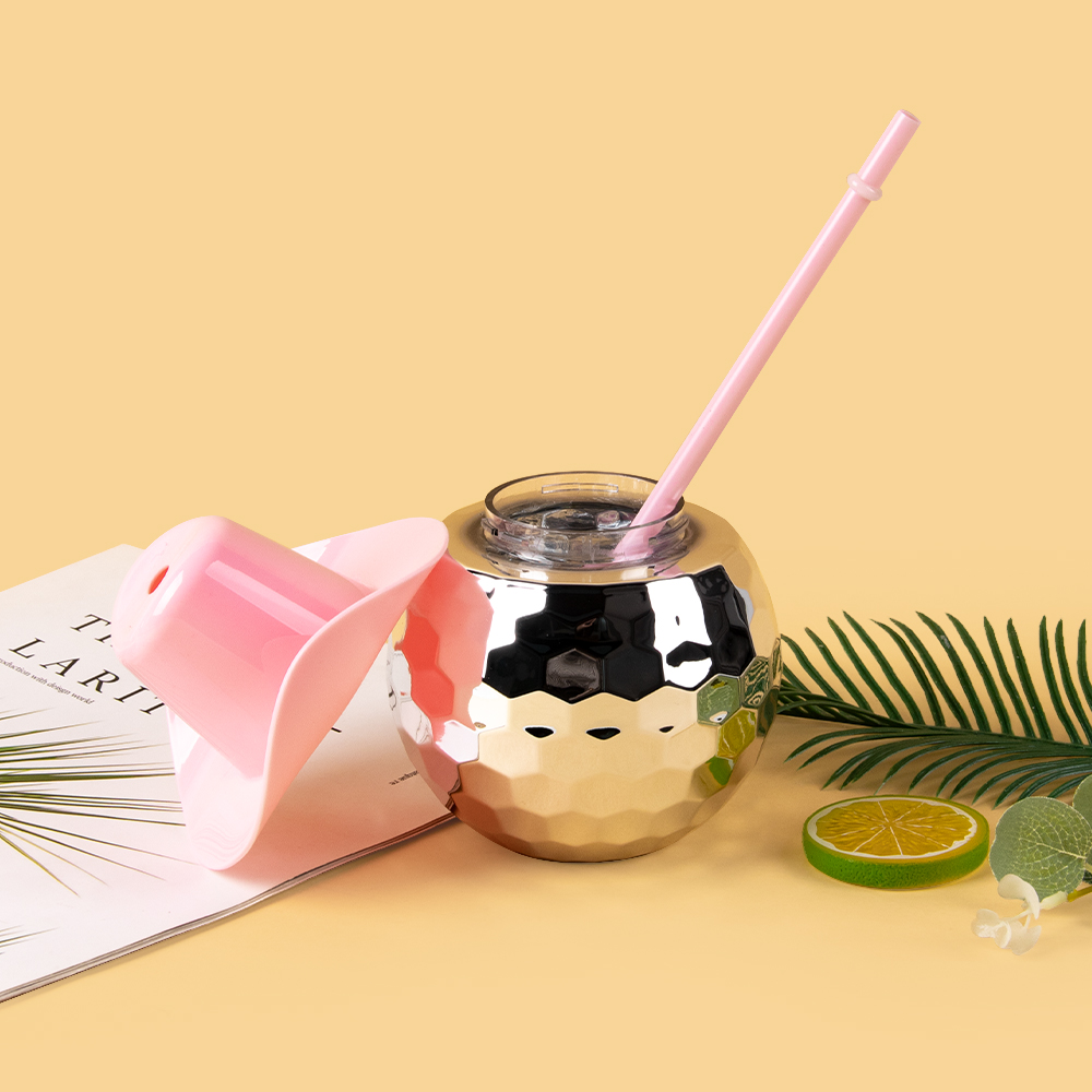 Discokuglekop med cowboyhat polterabend sølv discokugle vandflaske cowboy-tema brud til at være festdekoration cocktail c