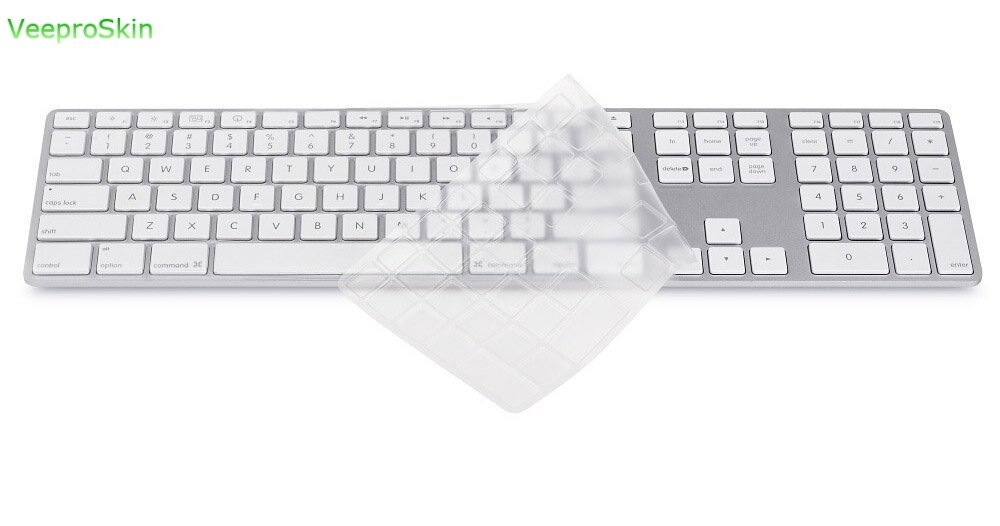 Transparent For Apple Wireless Bluetooth Keyboard Magic Keyboard Imac Silicone Skin Keyboard Cover Skin: G6 keyboard cover