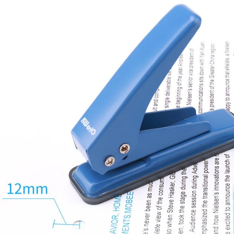 Mushroom Hole Shape Punch for Happy Planner Disc Ring DIY Paper Cutter T-type Puncher Craft Machine Offices Stationery