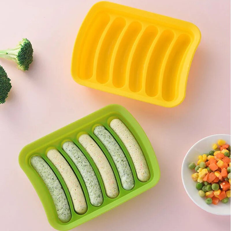 Babymad beholder spædbørn pølse modermælk opbevaringsboks fryser bakke sprødere babymad beholder opbevaring snack beholder