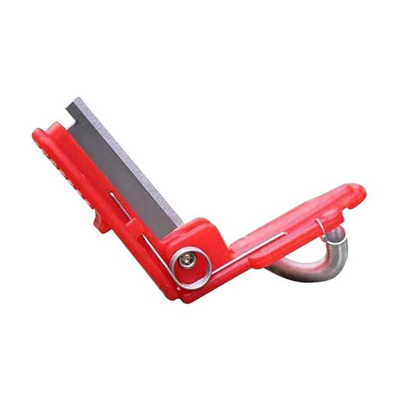 Farm Vegetable Fruit Picker Pickle Pepper Pickle Tip Picker Iron Nail Pick Grape Picker For Garden Tools garden tools: Red