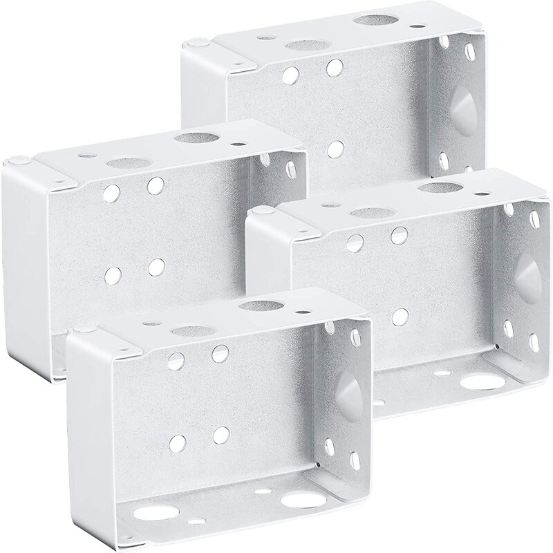 4 Pieces Blind Brackets 2 Inch Low Profile Box Mou... – Vicedeal