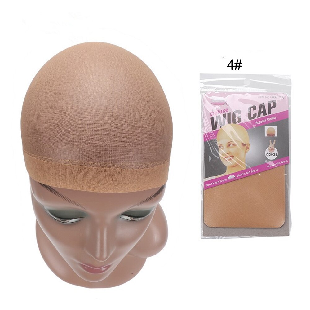 Peluca de Nylon estirable Unisex, tapa de peluca natural color Beige desnudo para cabello humano, pelucas completas, forro, redecilla, tapa Domo sin pegamento: 4