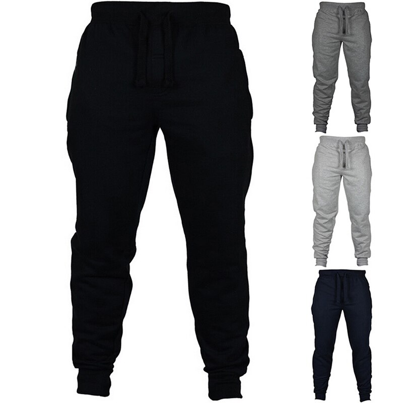 Vertieve herfst heren haar broek casual hip streetwear broek heren effen kleur broek workout trainingsbroek