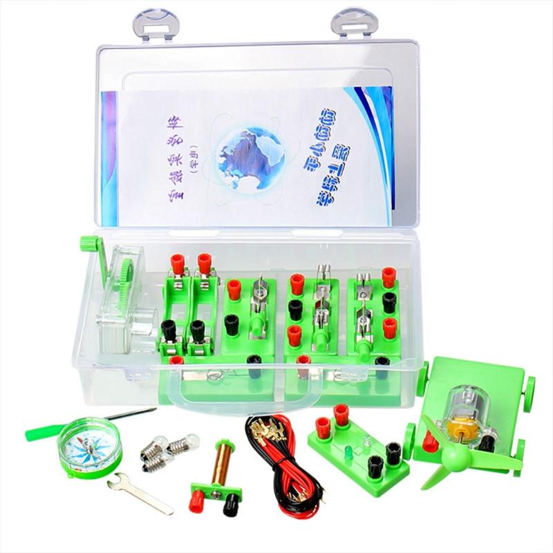 Physics Labs Circuit Learning Kit Basic Electricity Discovery Principles Study 32CD: Default Title