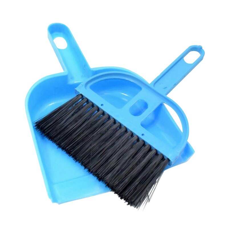 Mini Cleaning Table Dust Dander Pets Pooper Scooper Shit Broom With Dustpan Dogs Plastic Shit Sweeping Tools
