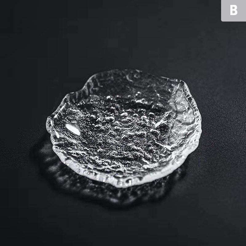 1pc Japanese Style Glass Cup Tasting Transparent Tea Cups White Wine Cocktail Cup Bar Drinking Glasses Home Decorations: B