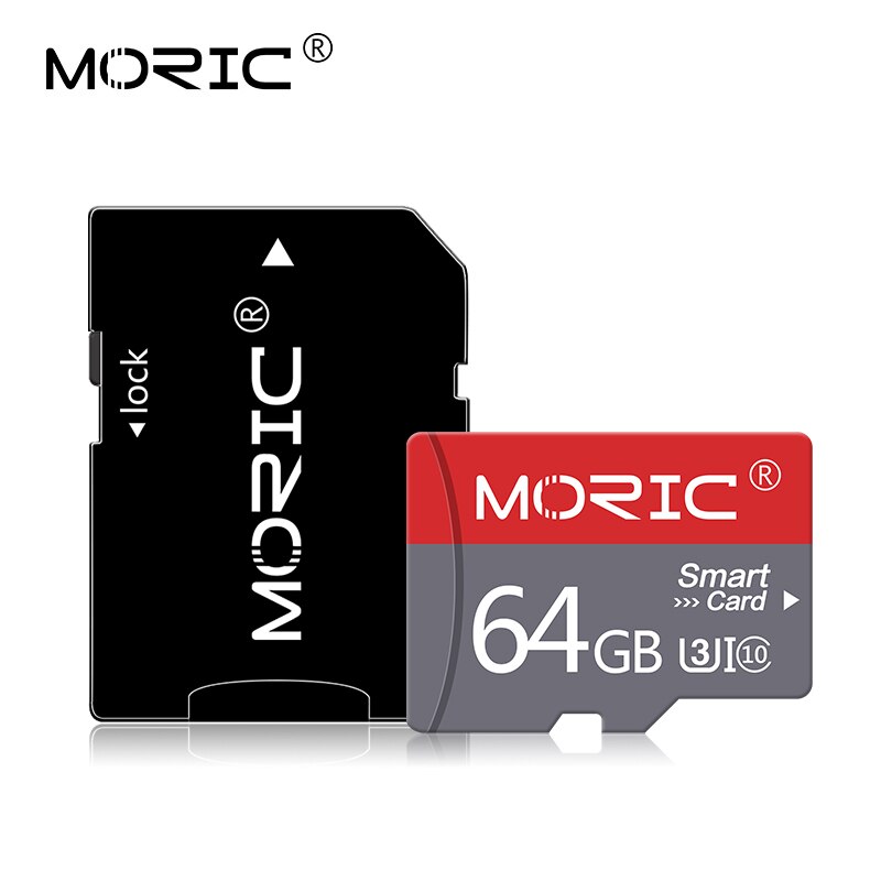 Newest Moric Micro SD 128gb Class 10 mini TF Card 32GB 64GB 256GB Flash Memory Card sd card 4gb 8GB 16GB with free Adapter