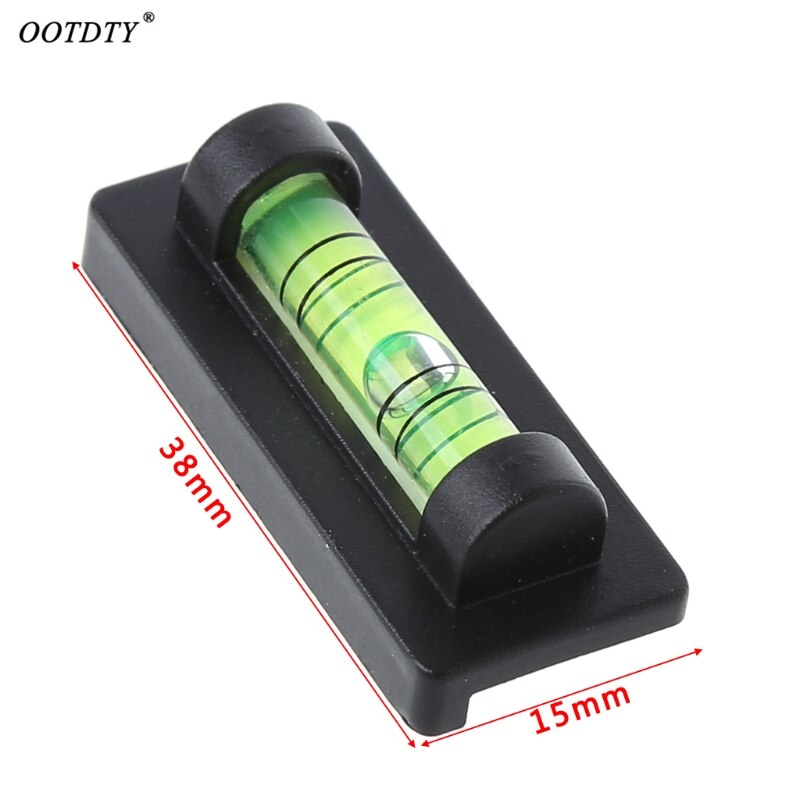 OOTDTY Mini Bubble Level Protractor Spirit Magnetic For TV Rack Photo Frame Goods Shelf