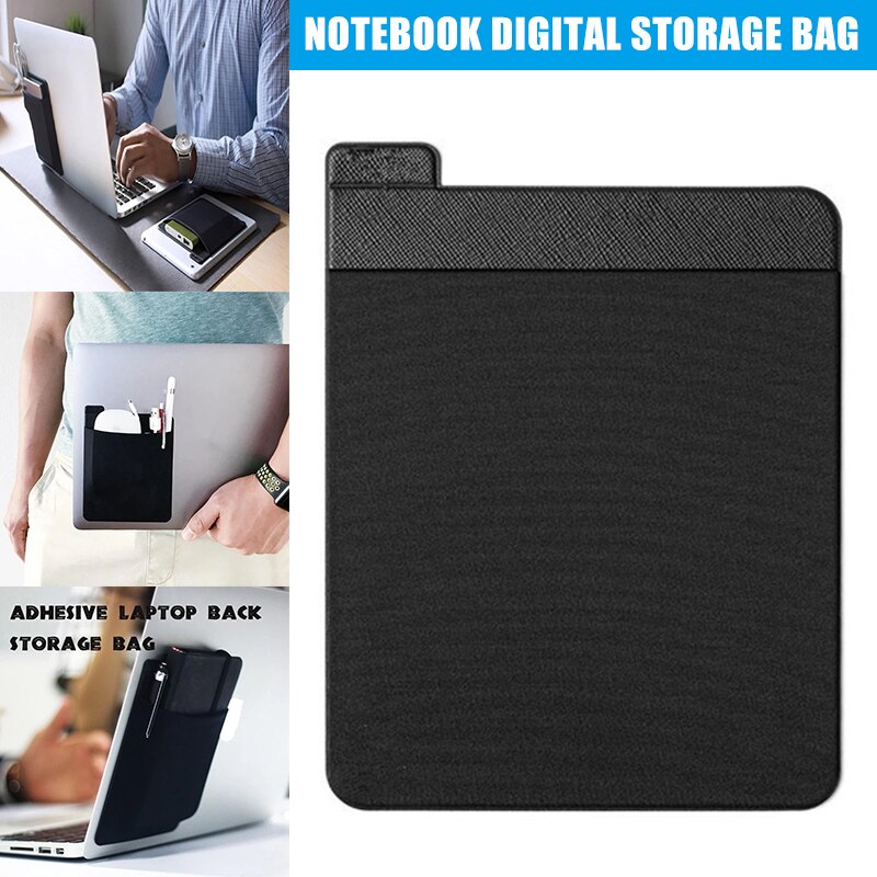 Adhesive Laptop Back Storage Bag Mouse Digital Har... – Grandado