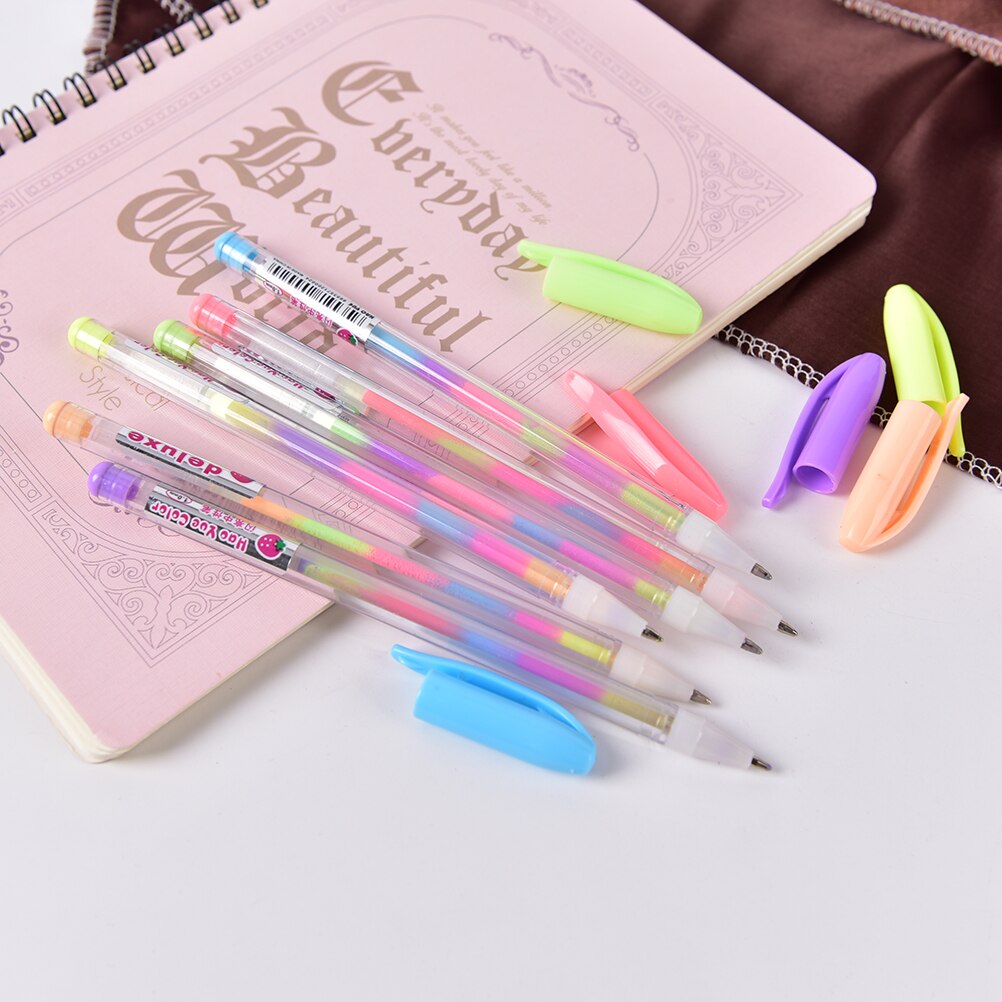 Regenboog Meerdere Kleuren Marker Markeerstift Schrijfpen Briefpapier School Kantoor