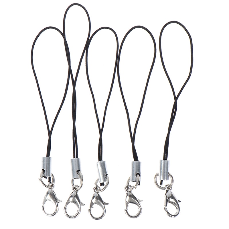 10 Pcs Lanyard Lariat Cords Karabijn Touw Sleutelhangers Haken Mobiele Telefoon Strap Charms Sleutelhanger Tas Accessoires Sleutelhanger