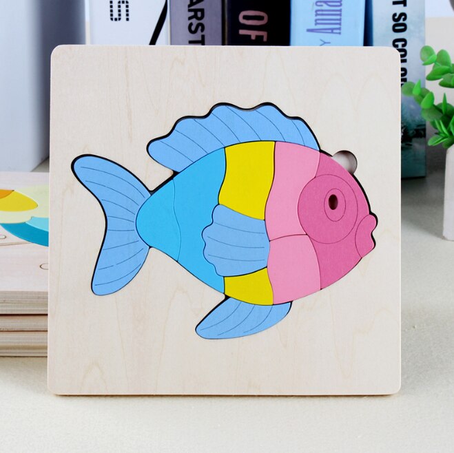 I bambini del partito di gioco di Legno di Memoria Partita Bastone di Gioco di Scacchi Divertimento a Bordo di Blocco Gioco Educativo di Colore Capacità Cognitive Giocattolo per I Bambini: goldfish