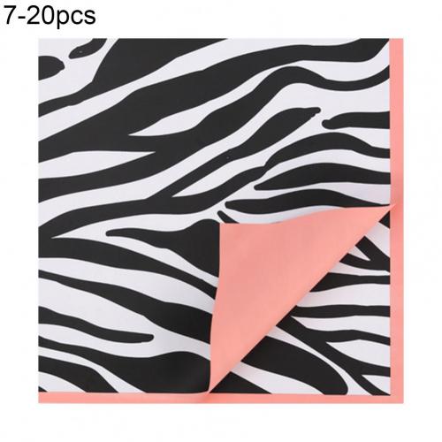 20 Stks/zak Opvallende Inpakpapier Handig Water Film Papier Waterdicht Diy Bloem Pakket Papier Voor Thuis: 7