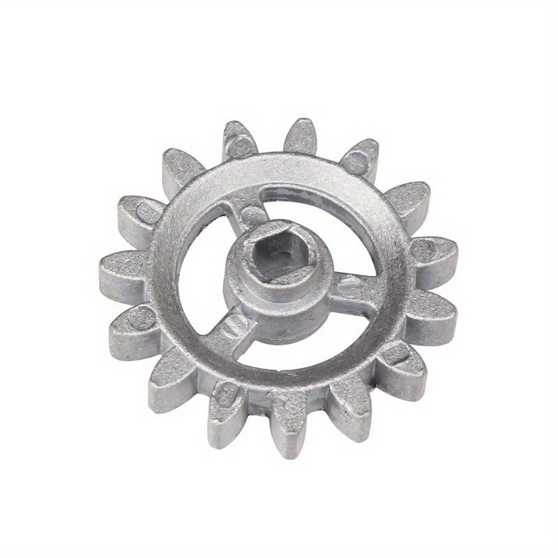Accessoires de grille de barbecue rotatif automatique, S, engrenage de cadre: WHITE