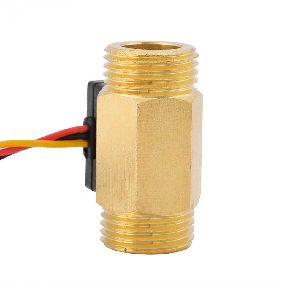 1 pc Magnetische Duurzaam 1-25L/min Waterstroom Sensor Schakelaar G1/2 Draad Hoge Nauwkeurigheid Precisie