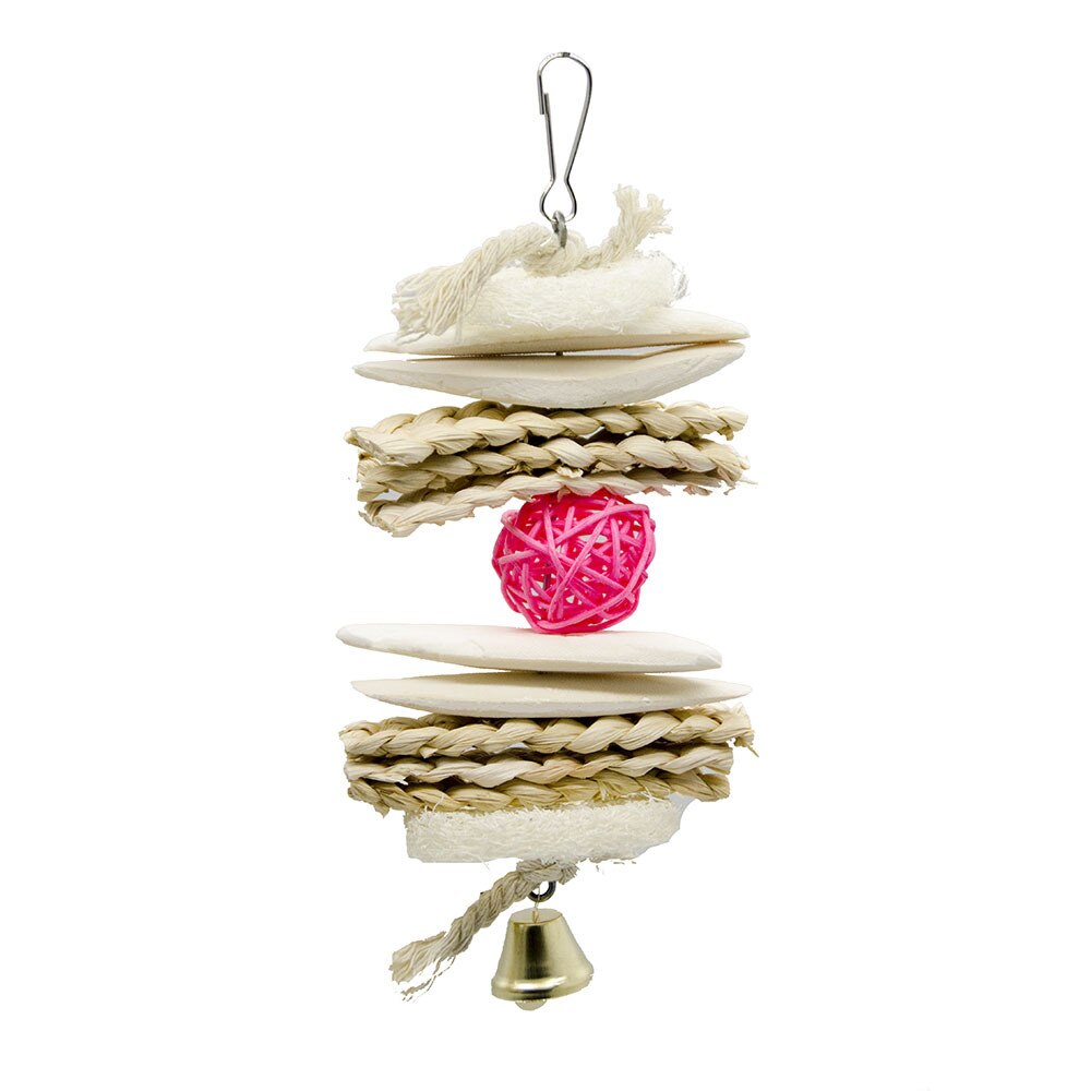 PipiFren papugi zabawki i akcesoria ptak zabawki dla sepia kości mątwy Conure i papużka falista papuga dostaw klatka dekoracji