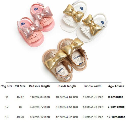 Sandales à nœuds pour bébés filles | Chaussures à talons plats, chaussures de fête d'été, pour bébés filles,