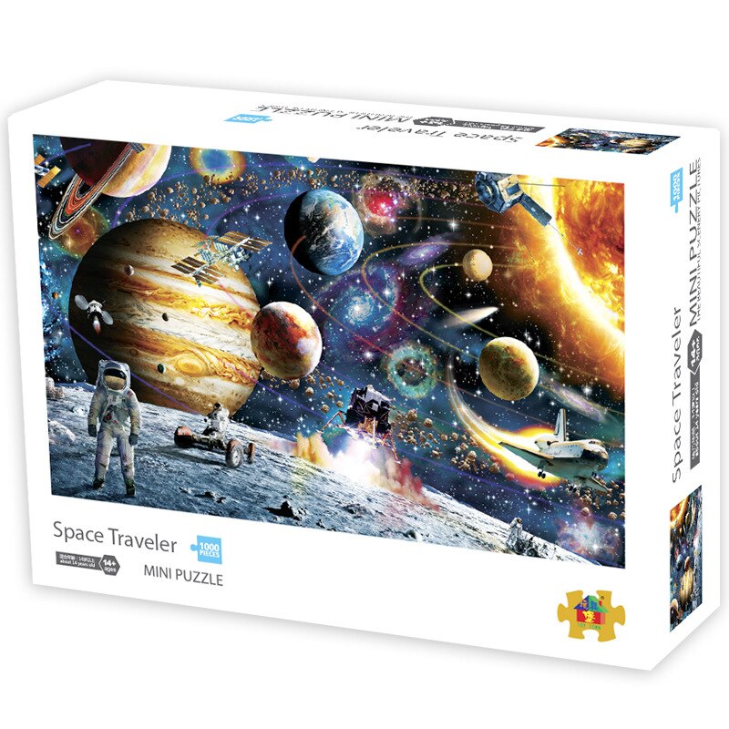 42*30 centimetri jigsaw puzzle 1000 pezzi di Arte di Montaggio foto di Paesaggio di puzzle per adulti giochi giocattoli per adulti mat: wjb37