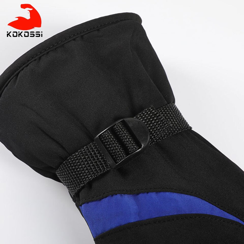 Kokossi Ski Handschoenen Mannen En Vrouwen Winter Warme Handschoenen Waterdichte Snowboard Handschoenen Motorrijden Ski Sneeuw Windstopper Handschoen