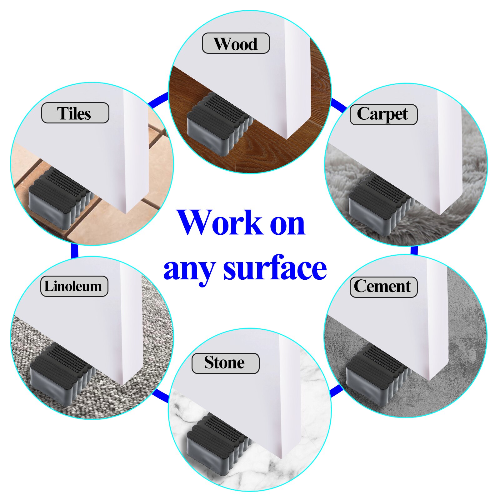 Handle Buffer Door Stopper Transparent Door Handle Buffer Wall P... – Vicedeal