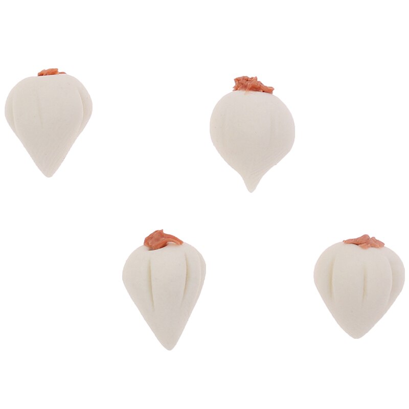 10Pcs 1:12 Dollhouse Miniatuur Groenten Speelgoed Knoflook Keuken Decor Poppen Accessoires