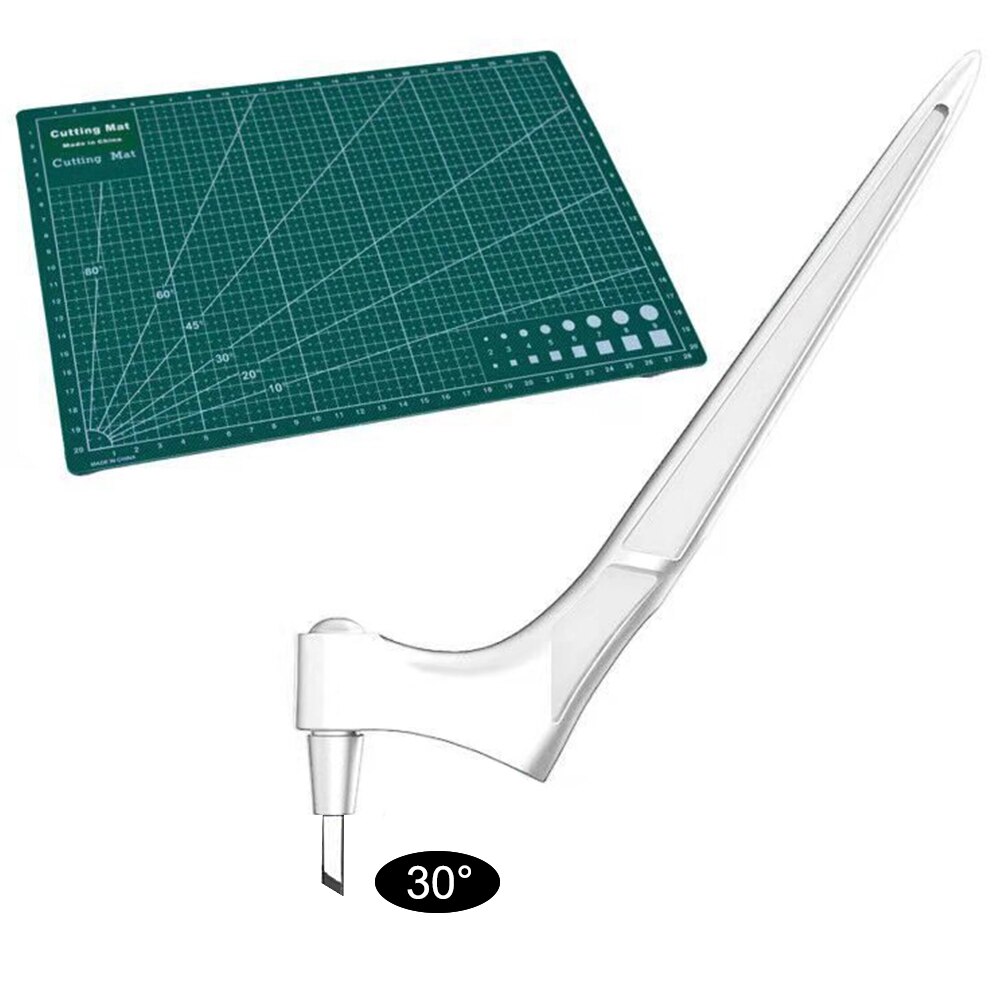 Craft Cutting Tools 360 Rotating Blade Paper-Cutter 3 Replace Blade Craft Cutting Knife DIY Art Wear-Resisting Art Cutting Tool: 15