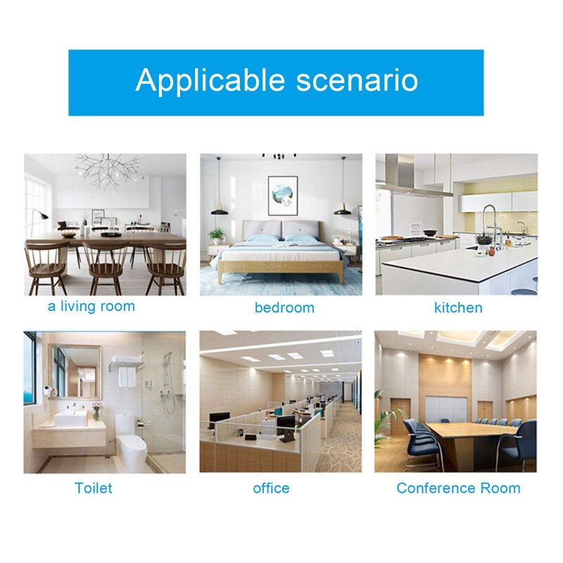 220V Exhaust Fan 6 Inch Ventilation Exhaust Fan Hanging Wall Mounted Low Noise Home Bathroom Kitchen Smoke Exhaust Fan Air Vent