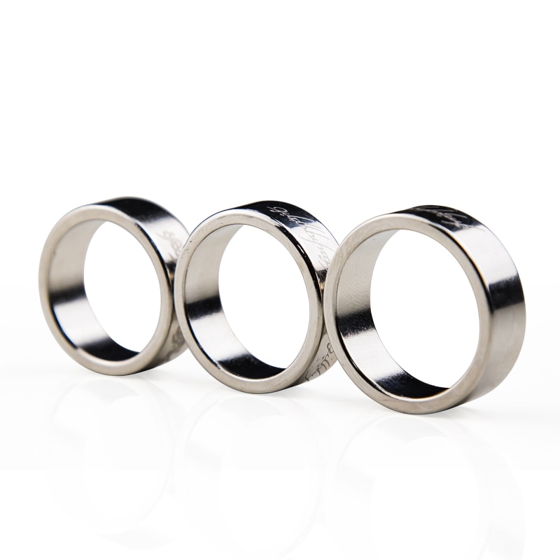 Sterke Magnetische Magische Ring Magneet Ring Coin Goocheltrucs Vinger Decoratie Goochelaar Ring Magie Close Up Magia