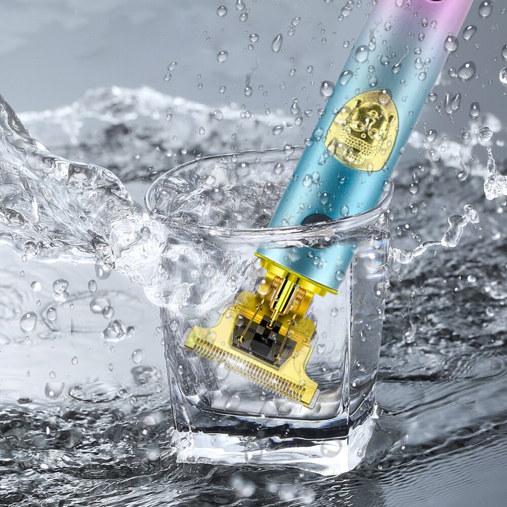 Tondeuse à cheveux électrique pour hommes, Rechargeable par USB, rasoir pour barbier