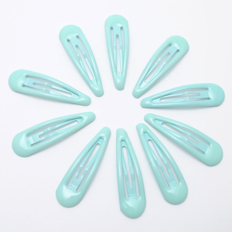 10 st/lot 5cm baby barn hårnålar godis färg snap clip barn flickor hår clips hår hårspänne söta håraccessoarer