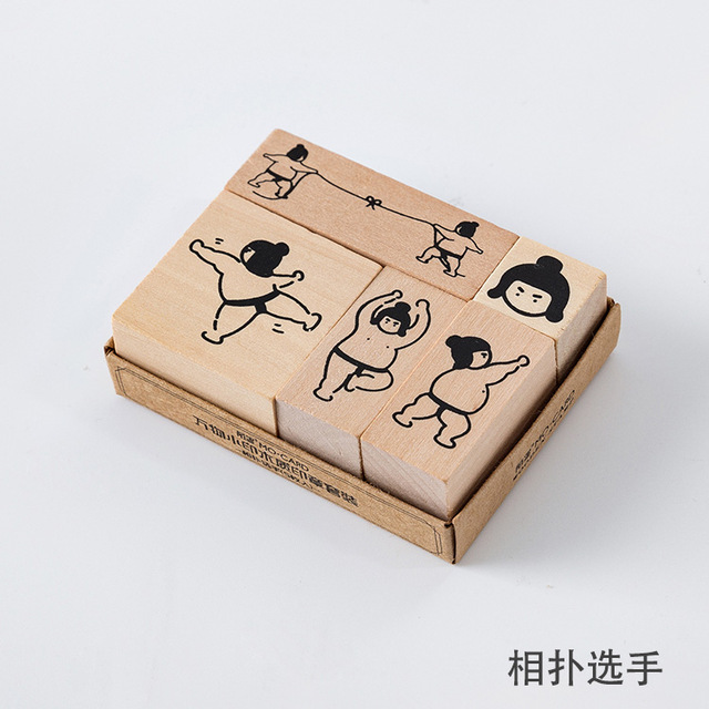 Vintage Kat Beer Panda Dier Leven Stempel Diy Houten Stempels Voor Scrapbooking Briefpapier Scrapbooking Standaard Stempel