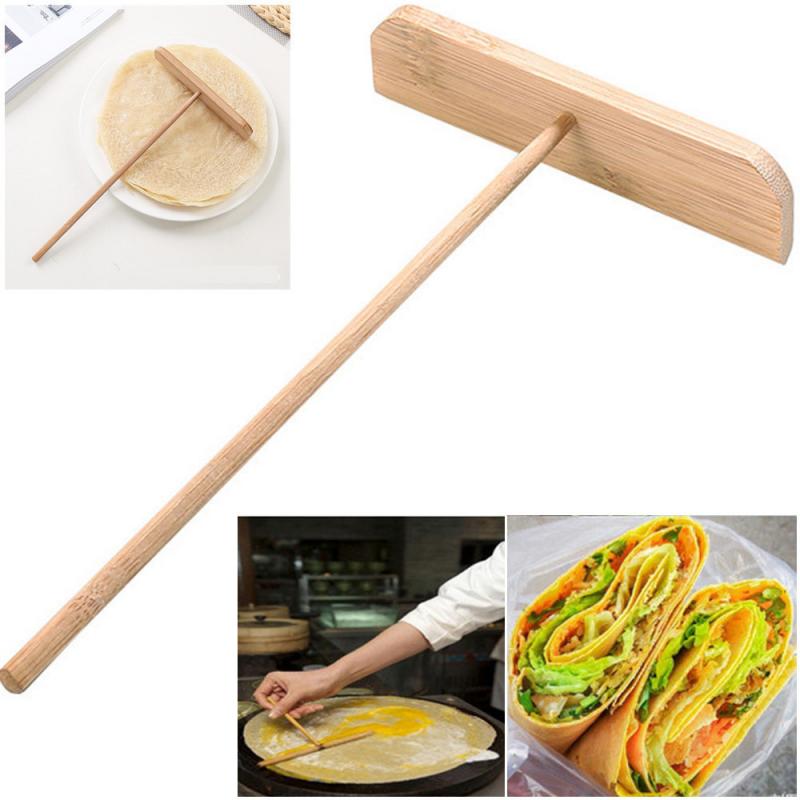Stall Pfannkuchen Obst Werkzeug Ei Kuchen Schaber Braten Spachtel Chinesischen Holz Treuer Haushalt Küche Werkzeuge DIY küche zubehör