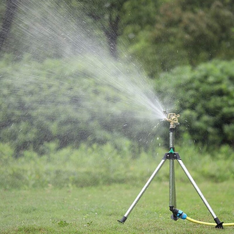 2 Packs 1/2 zoll Legierung Sprinkler, Heavy-Duty Auswirkungen Sprinkler, Sprinkler Bewässerung Sprinkler, für Garten Bewässerung