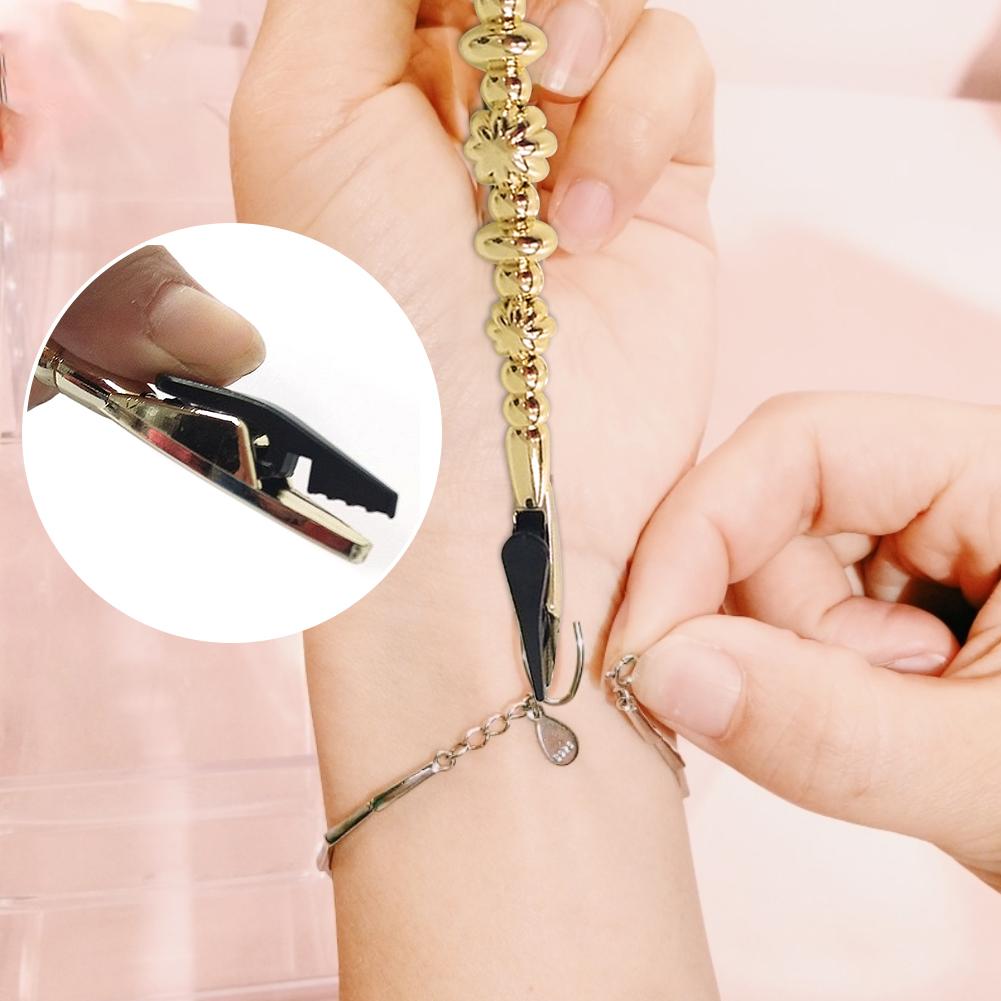 Gold Bracelet Helper Extreme Helping Hands Tool, Helping Women with Bracelet Jewelry Fastener, Hand Buddy, Dressing Stick