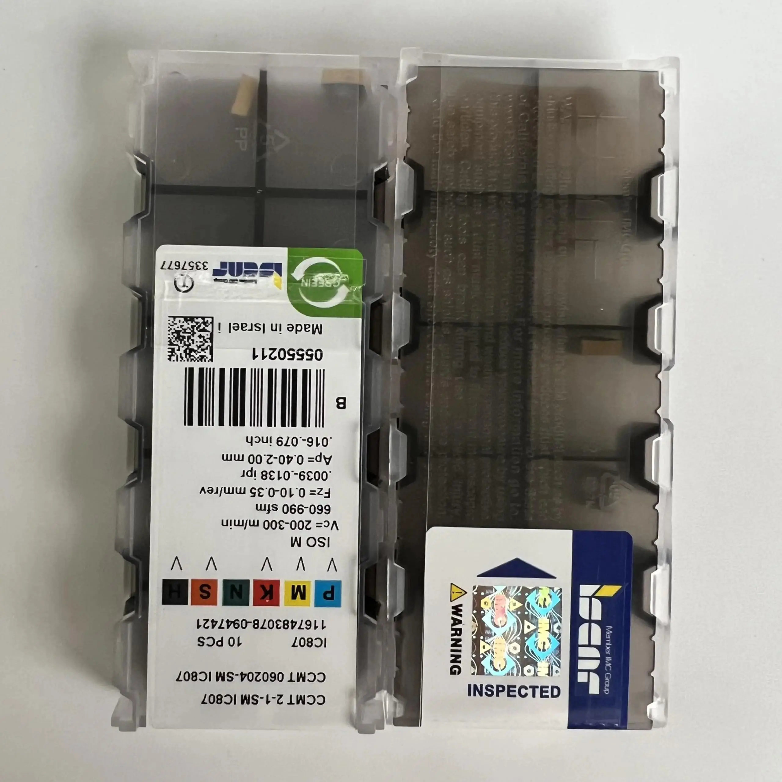 CCMT060204-SM IC807 /Alloy blade 10 PCS