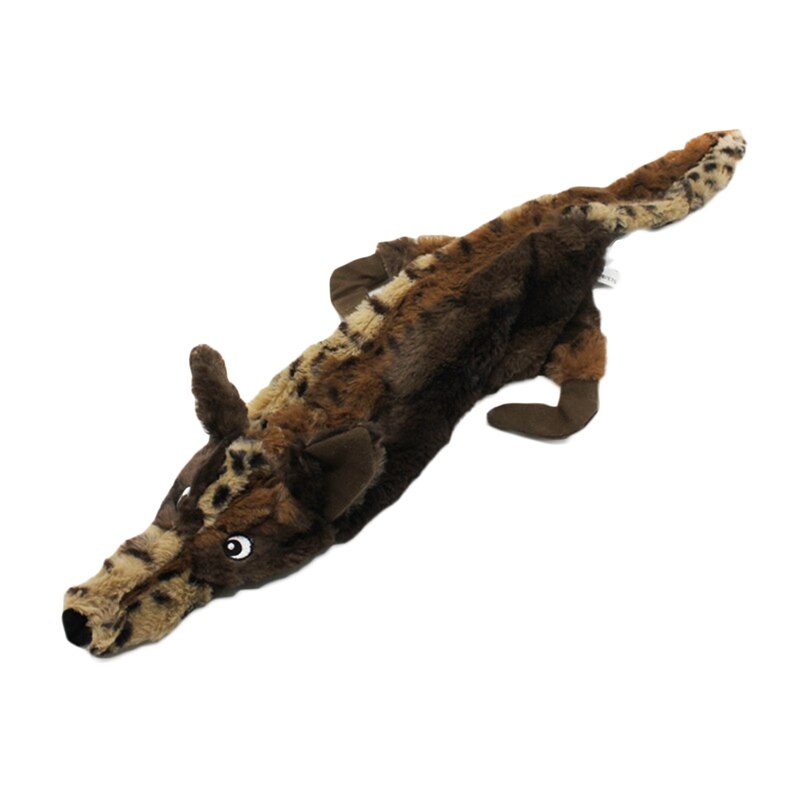 Śliczne pluszowe zabawki pisk zwierzę domowe Wilk królik zwierząt pluszowy placki żuć skrzypiące gwizdki zaangażowane wiewiórka zabawki dla psów: C