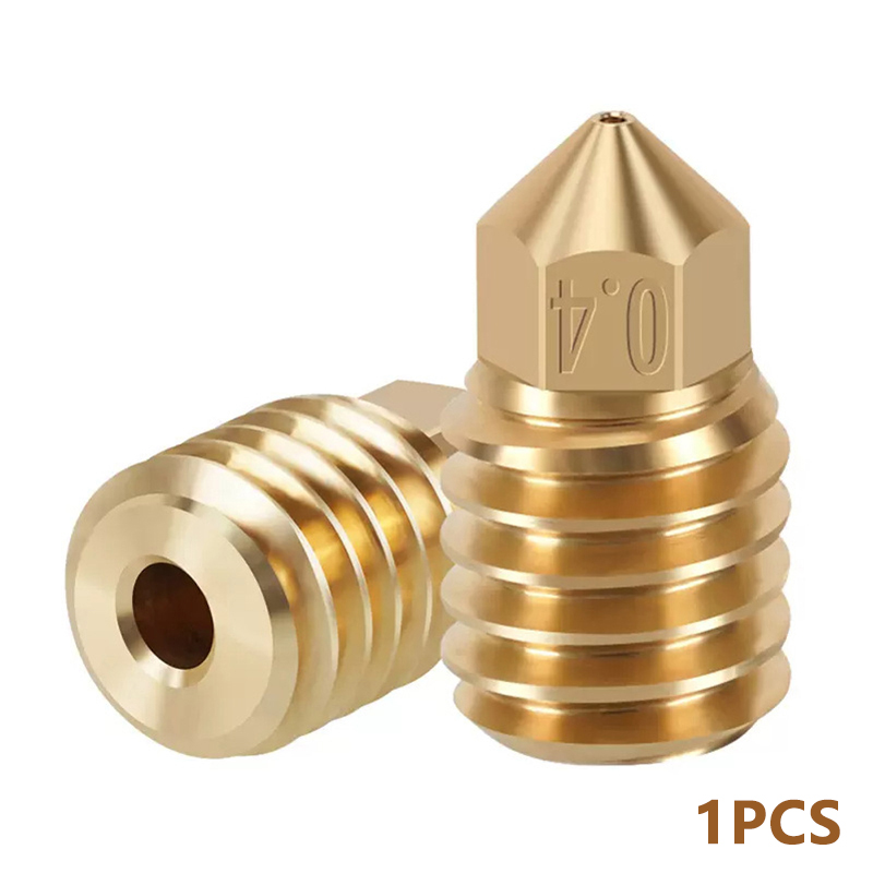 For Bambu Lab X1/P1P Nozzle 0.6 0.8 1.0mm Hardened Steel CHT Cloning Brass Nozzle Upgraded Hotend Steel For Bambu Lab 3D Printer