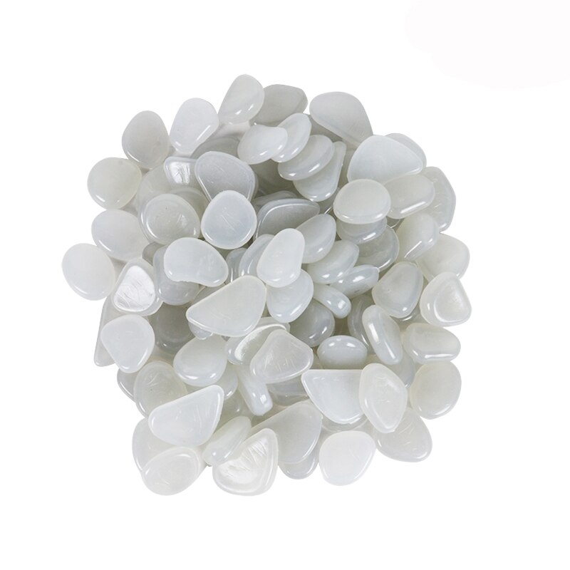 Pierres de jardin à lueur sombre, lot de 25 ou 50, roches à mettre dans les allées, chemin et patio et même la pelouse, décor lumineux pour la cour: 25pcs / 8