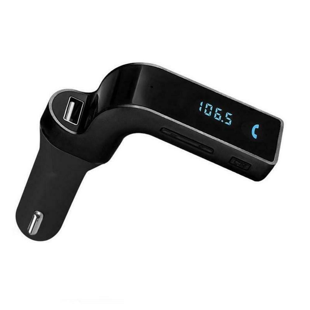 MP3 Player Bluetooth FM Transmitter Bluetooth Car Kit USB MP3 FM Player Handsfree Radio Charger Transmitter Y2Q2: black