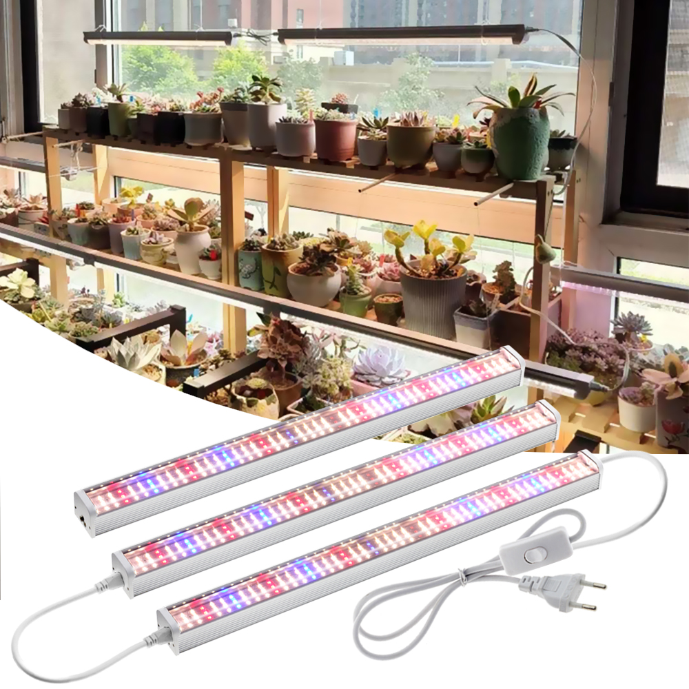 Luz LED de cultivo de espectro completo para plantas de invernadero 4000K AC100V 265V IP65 resistente al agua para flores vegetales