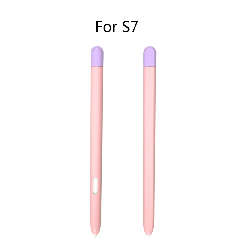 Anti-lost Cap Holder Nib Cover For Touch Screen Pen Tab S6 / S7 Multiple Colors: Pink-S7