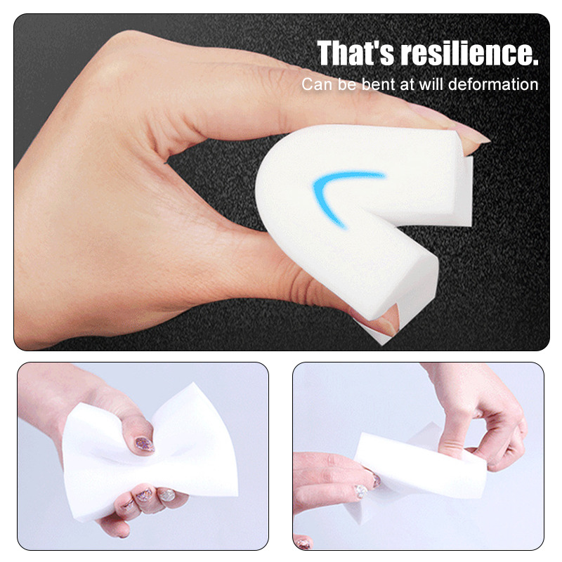 100Pcs Magic Sponge Kitchen High Density Dish Cleaning Sponges Exfoliating Magic Sponge Kitchen Bathroom Sponge Eraser Pad