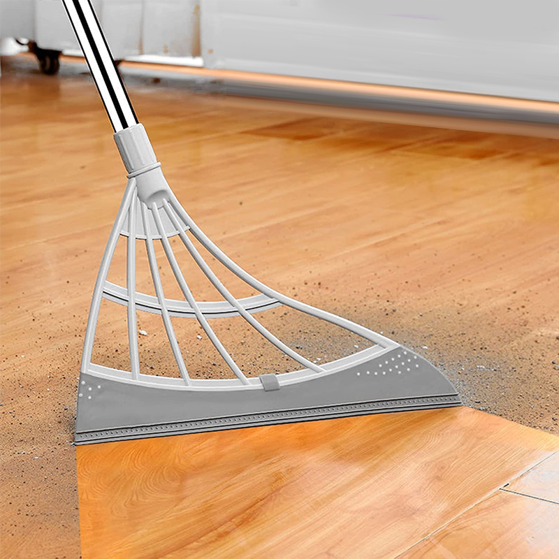 Escoba mágica de silicona, escoba manual de goma, limpiaparabrisas para limpieza de suelo, cepillo de barrido, escoba de pelo de mascotas