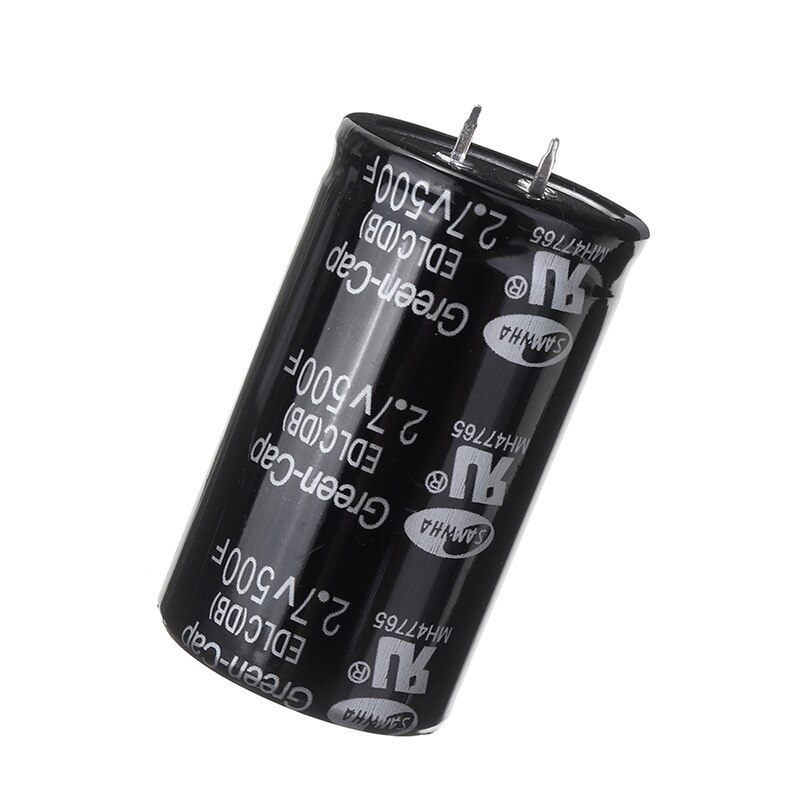 1 Piece Super Farad Capacitor 2.7V 500F Electronic Components Car Automobile Farad Capacitor Accessories 35*60mm