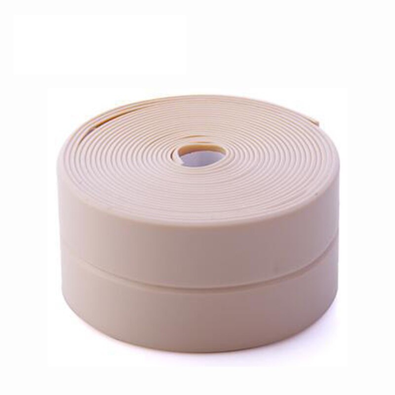 Wasserdicht 3,4 mx38mm 22mm Fenster Schlecht Band Dicht Streifen Pvc Küche Zauberstab Aufkleber Naht Wc Ecke Dichtung Streifen Schlecht hause: Rosa / 3.2x2.2cm