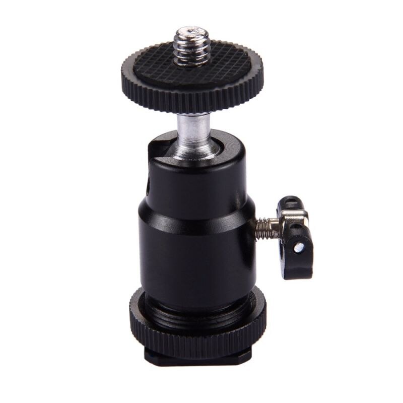360 Degree Mini Tripod Ball Head Mount Shoe Tripod Head Tripod Screw Head With Lock Swivel For Konsait Brand